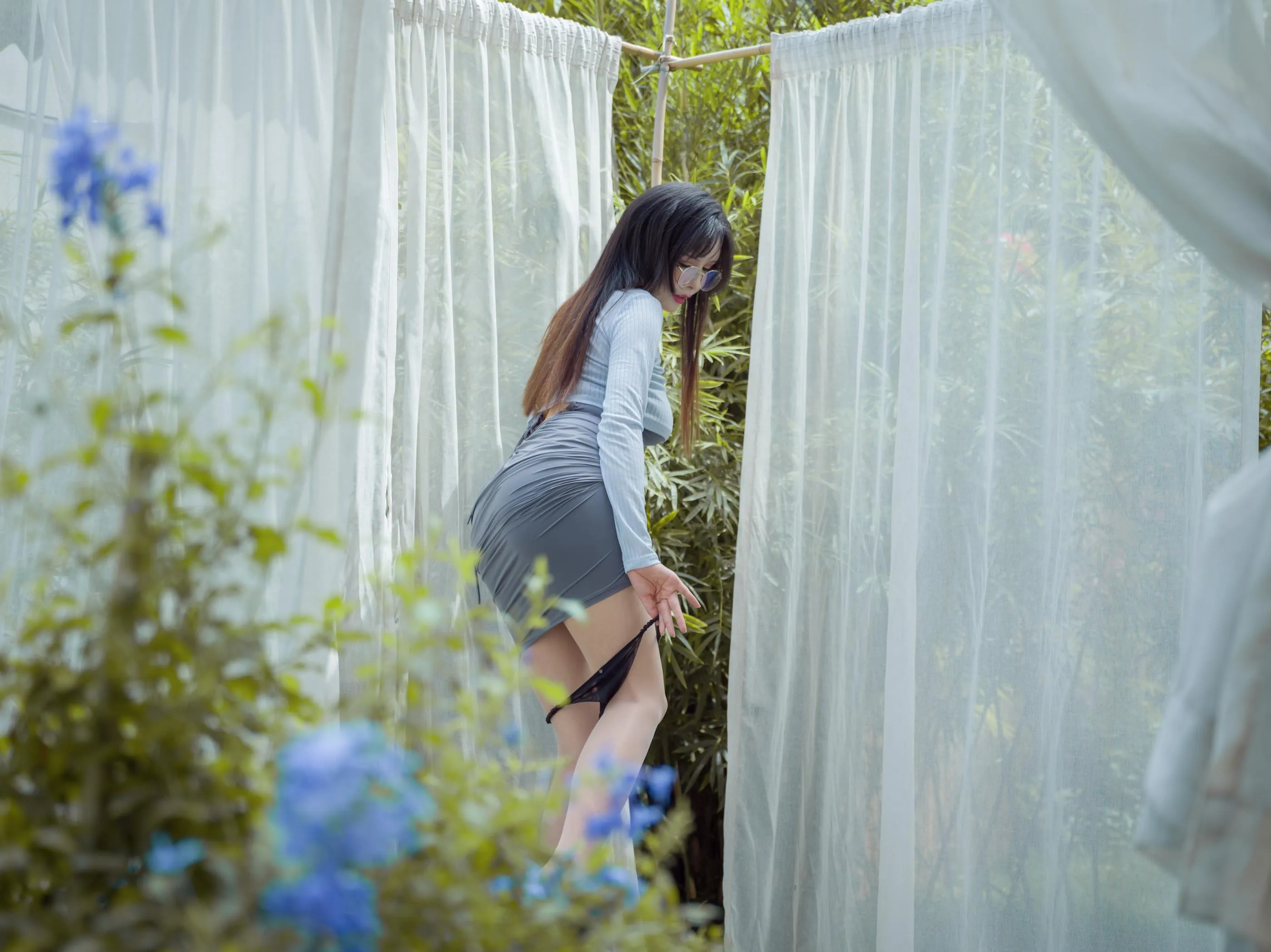 秋和柯基 – NO.066 花洒姐姐 [52P]插图6